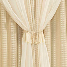 Cortina Sublyme 4 Mts Sala Quarto Para Varão - Bege