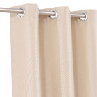 Cortina Super Soft Dourada Vem com 1 Folha de 1,35x2,60m