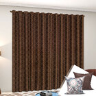 Cortina Tabaco Para Varão Simples Jacquard 4 Metros X 2,80 Me