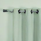 Cortina Tecido Rustico 1,80 Altura X 2,70 Larg Natural