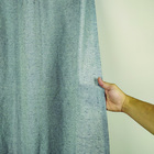 Cortina Tecido Rustico 2,50 Altura X 4,00 Larg Cinza