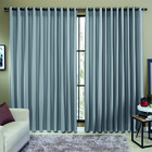 Cortina Tecido Rustico 2,50 Altura X 4,00 Larg Cinza