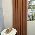 Cortina Terracota Oxford Uma Folha 150x250 Sala/quarto Fabrit