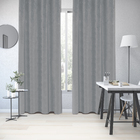 Cortina Tony Veludo 1,40x2,80m Cinza Inspire