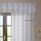 Cortina Valência Branca 2,0m X 1,20m +20cm Estampa:picnic