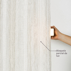 Cortina Vaticano Bege 3,60x2,60m 2 Folhas Beca Decor