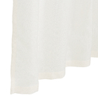 Cortina Veneza Bege 2,60x1,70m 2 Folhas Beca Decor