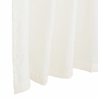 Cortina Veneza Bege 2,60x2,30m 2 Folhas Beca Decor