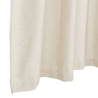 Cortina Veneza Bege 4,00x2,60m 2 Folhas Beca Decor