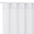 Cortina Veneza Branca 2,60x2,30m 2 Folhas Beca Decor