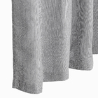 Cortina Veneza Cinza Claro 4,00x2,60m Beca Decor