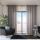 Cortina Veneza Cinza Claro 4,00x2,60m