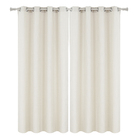 Cortina Veneza Ilhós Algodão e Políester Sisal 2,60x1,70m 2 Folhas Vestis