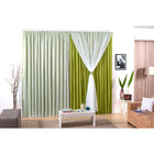 Cortina Verde Para Quarto Ou Sala Barcelona 4m X 2,8m De Altu