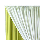 Cortina Verde Para Quarto Ou Sala Barcelona 4m X 2,8m De Altu