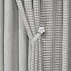 Cortina Viena Luxo Para Varão Tecidos Microfibra E Linho Fino