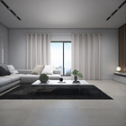 Cortina Blackout Vitale Ilhós Linho Bege 2,6x4m 2 Folhas Belchior