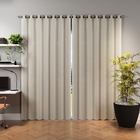 Cortina Blackout Vitale Ilhós Marfim 2,6x4m 2 Folhas Belchior