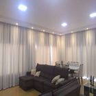 Cortina Voil Com Forro 12 Metros De Tecido X 2,70 De Altura