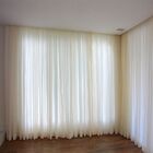 Cortina Voil Com Forro 4 Metros Para Trilho Palha