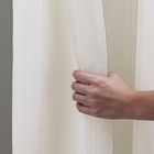 Cortina Voil Forro Corta Luz 2,70 X 1,80 Alt - Palha