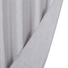 Cortina Voil Hermes Tecido Poliéster Cinza 4,00x2,60m Beca Decor