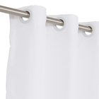 Cortina Voil Poliéster Branca 2,80x1,70m Beca Decor