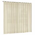 Cortina Voil Tecido 2,80x2,80 Para Varão Simples Palha