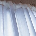 Cortina Voil Trabalhado Varão Branco 1,2x3m 2 Folhas Marka Têxtil