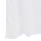 Cortina Voli Bordada Freesê Branca Ilhós 4,0x2,60m 2 Folhas Namedi