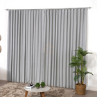 Cortina Wave De Trilho Suíço De Linho Com Forro Blackout 3,00
