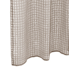 Cortina Xale Búzios Fixação Ilhós Poliéster Cascalho 2,80X2,10m 1 Folha Bella Janela