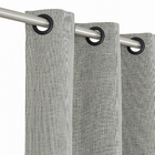 CORTINA ZEUS 100% BLACKOUT TECIDO 5,40X2,60 LEROY 0005 CINZA