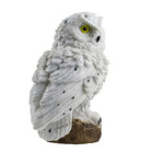 Coruja Luminaria Solar Enfeite Casa Jardim Quintal Decoraçao