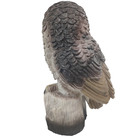 Coruja Luminaria Solar Luz Led Decoraçao Quintal Jardim Ilumi