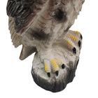 Coruja Luminaria Solar Luz Led Decoraçao Quintal Jardim Ilumi