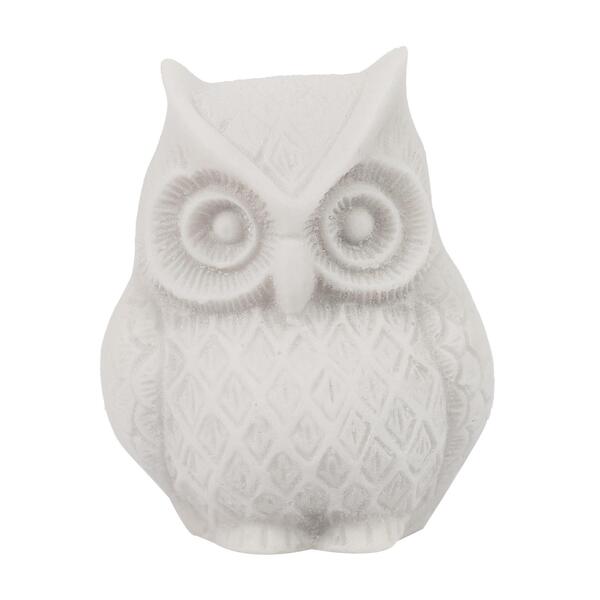Coruja Pequena Em Marmorite