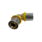 Cotovelo 20x20mm Emmeti Multicamada Tubo Gaspex Tubopex