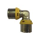 Cotovelo 26mm X 26mm Para Tubo Pex Gás De 26mm Tudogás