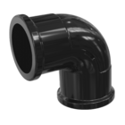 Cotovelo 3/4'' Plástico Preto Wetzel