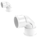 Cotovelo 90° 1/2" Tramontina Branco