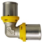 Cotovelo   Prensar Gás 20mmx20mm Multicamada Sferagas Kit Com