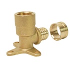 Cotovelo Base Fixa Curto 3 Abas 20x1/2" Pex Emmeti