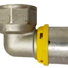 Cotovelo Fêmea  Prensar Gás 26mmx3/4" Multicamada Sferagas Ki