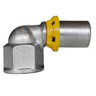 Cotovelo Femea Gás 1/2 X 16mm Prensar Primeira Linha
