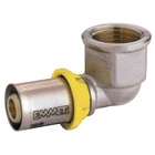 Cotovelo Femea Gas 1/2x16 Prensar Multi Gás, Emmeti