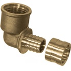 Cotovelo Fêmea Pex Água 16x1/2" Kit C/ 2 Unid. Emmeti