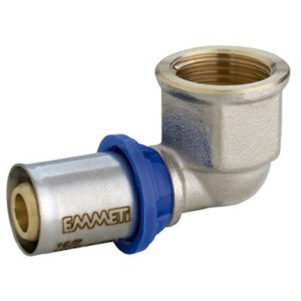 Cotovelo Femea Prensar 26mm X 3/4 Água, Emmeti