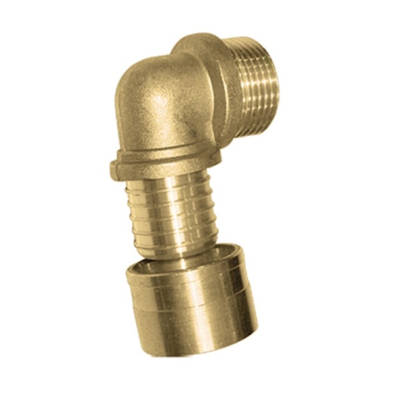 Cotovelo Macho Pex Água 16x1/2" Kit C/ 4 Unid. Emmeti