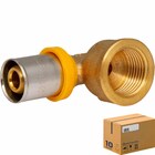 Cotovelo Multicamadas Pex Gás 16mm X 1/2"(f) (caixa 10 Unidad